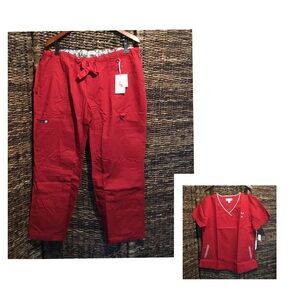 KIO KATHY PETERSON SCRUBS TOP PANTS ORIGINAL PACK NEW  NEVER WARN-FINAL PRICE